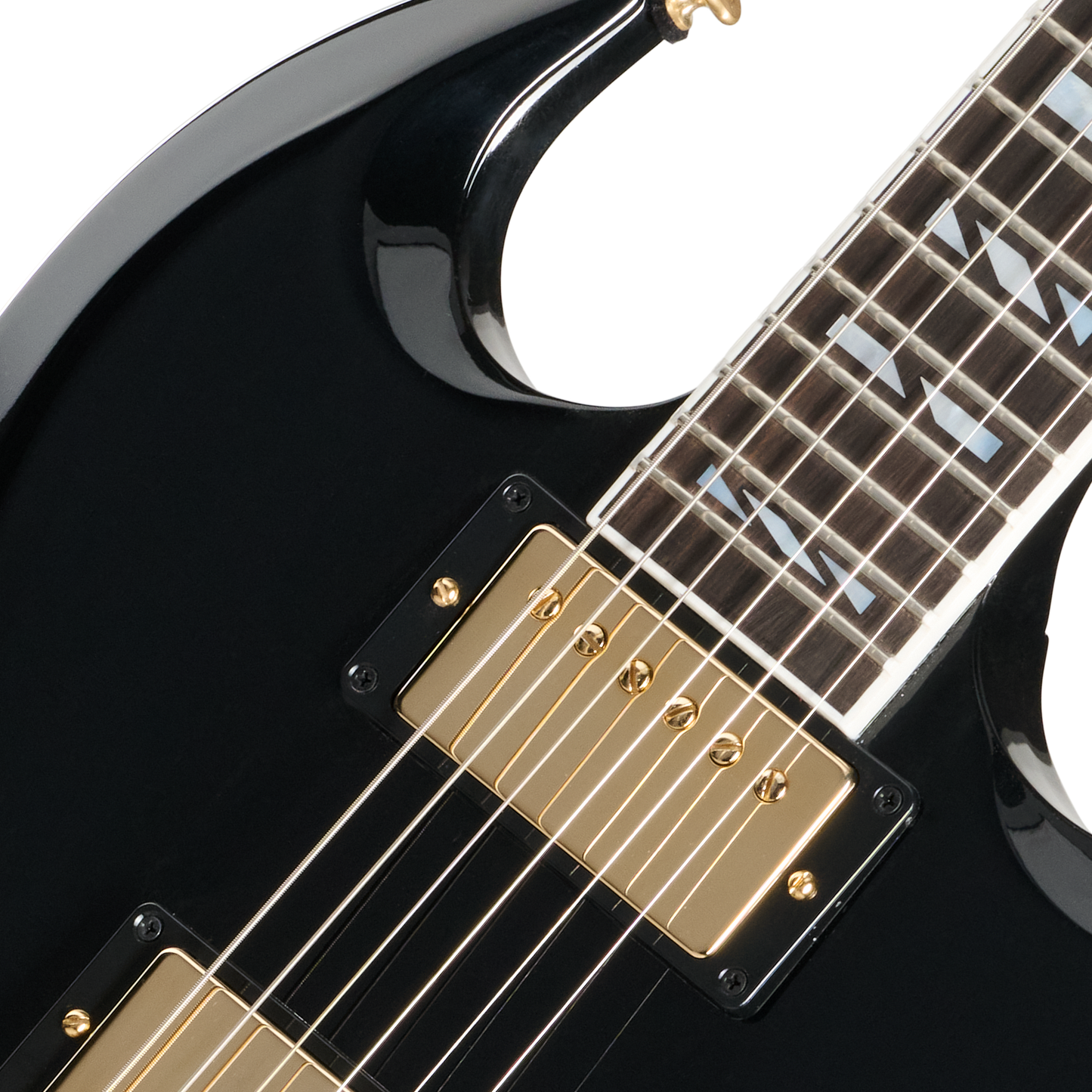 Gibson SG Supreme, Ebony Electric Guitar Gibson