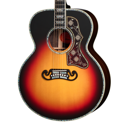Gibson Custom SJ-200 Monarch Rosewood, Tri-Burst Acoustic Guitar Gibson Custom