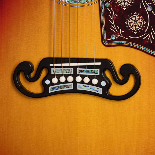 Gibson Custom SJ-200 Monarch Rosewood, Tri-Burst Acoustic Guitar Gibson Custom