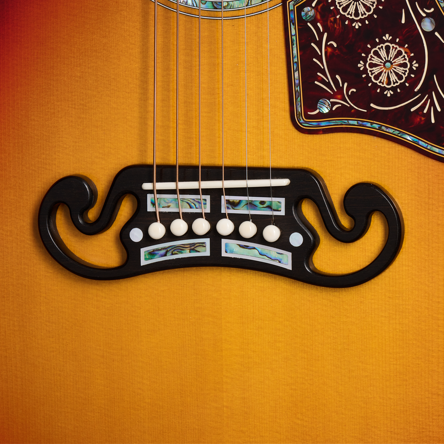 Gibson Custom SJ-200 Monarch Rosewood, Tri-Burst Acoustic Guitar Gibson Custom