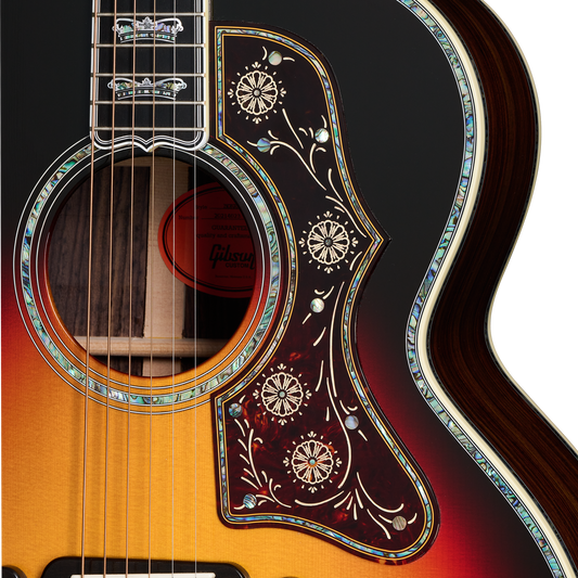 Gibson Custom SJ-200 Monarch Rosewood, Tri-Burst Acoustic Guitar Gibson Custom