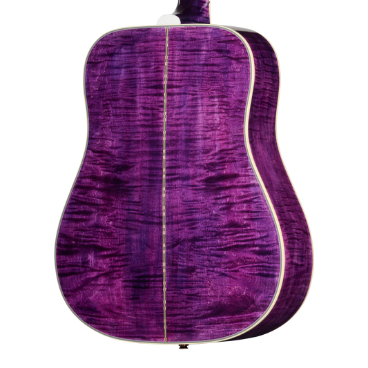 Gibson Custom Dove Original with Bearclaw Top, Purple Stain Acoustic Guitar Gibson Custom