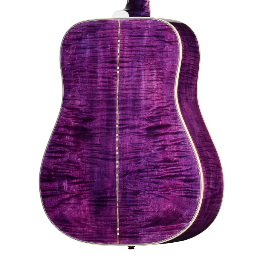 Gibson Custom Dove Original with Bearclaw Top, Purple Stain Gibson