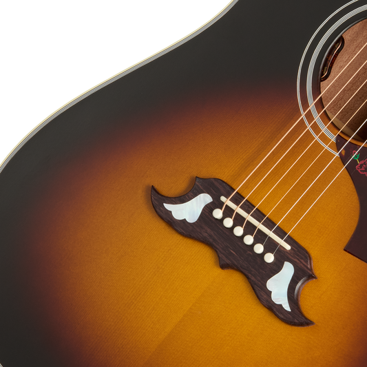 Gibson Dove Mahogany, Satin Vintage Sunburst Acoustic Guitar Gibson