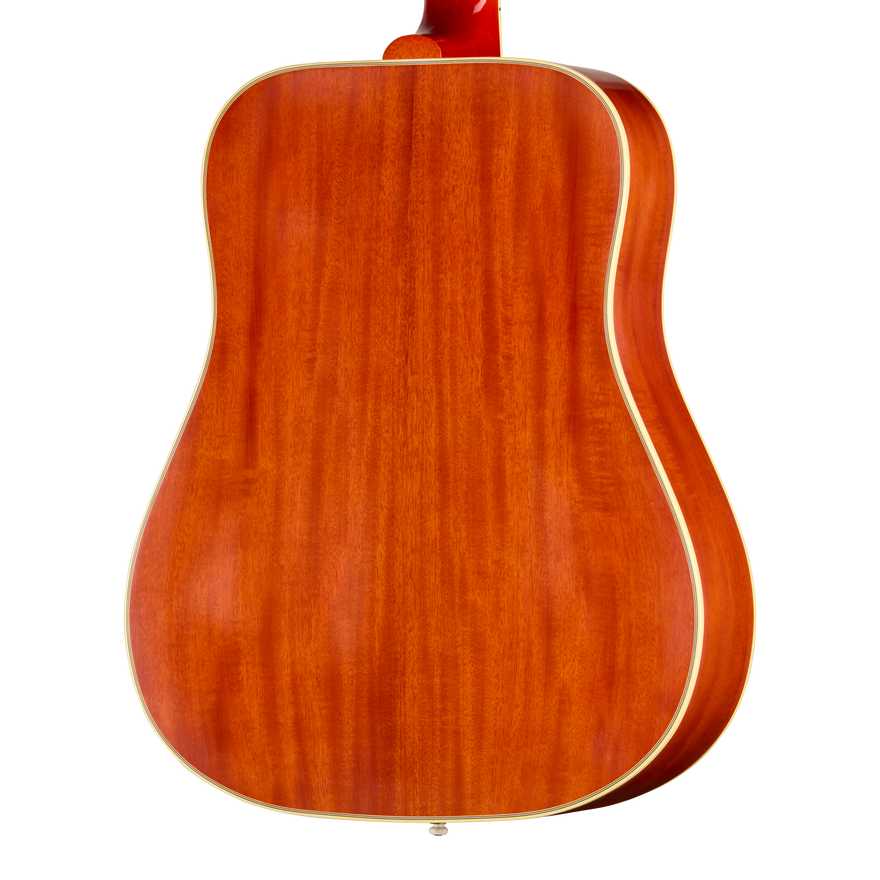 Gibson Custom 1960 Hummingbird Reissue, Ultra Light Aged, Washed Cherry Sunburst Acoustic Guitar Gibson Custom