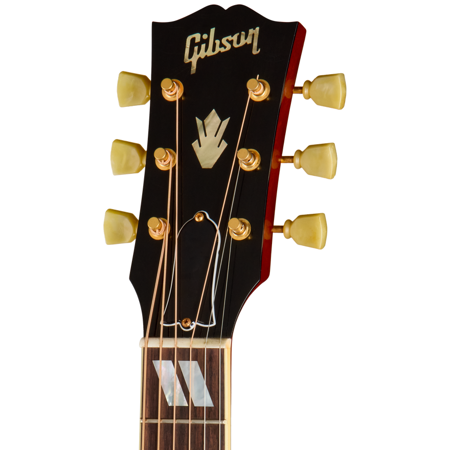 Gibson Custom 1960 Hummingbird Reissue, Ultra Light Aged, Washed Cherry Sunburst Acoustic Guitar Gibson Custom