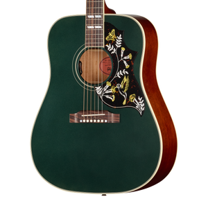 Gibson Custom Hummingbird Standard with HiFi DNA, Gloss, British Racing Green, Exclusive Acoustic Guitar Gibson Custom
