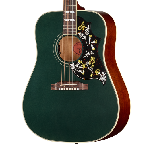 Gibson Custom Hummingbird Standard with HiFi DNA, Gloss, British Racing Green, Exclusive Acoustic Guitar Gibson Custom
