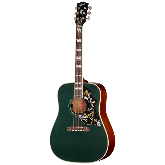 Gibson Custom Hummingbird Standard with HiFi DNA, Gloss, British Racing Green, Exclusive Acoustic Guitar Gibson Custom