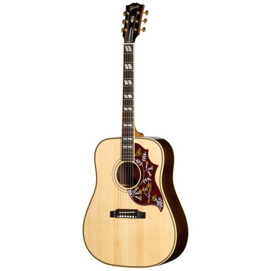 Gibson Custom Hummingbird Rosewood Herringbone, Antique Natural, Exclusive Gibson