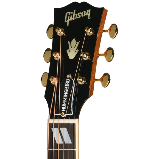 Gibson Custom Hummingbird Rosewood Herringbone, Antique Natural, Exclusive Gibson