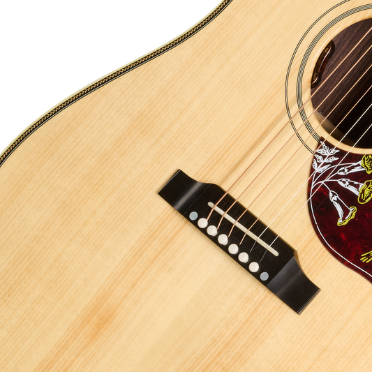 Gibson Custom Hummingbird Rosewood Herringbone, Antique Natural, Exclusive Gibson