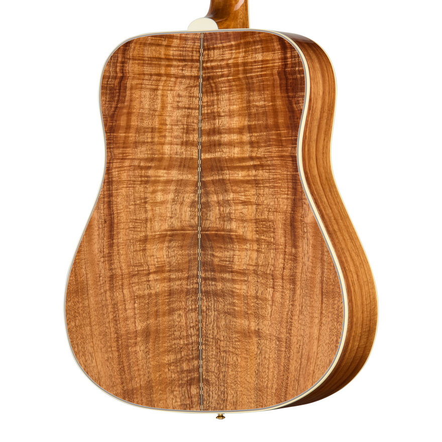 Gibson Custom Hummingbird Custom Koa, Left-Handed, Antique Natural Acoustic Guitar Gibson Custom