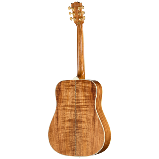 Gibson Custom Hummingbird Custom Koa, Left-Handed, Antique Natural Acoustic Guitar Gibson Custom