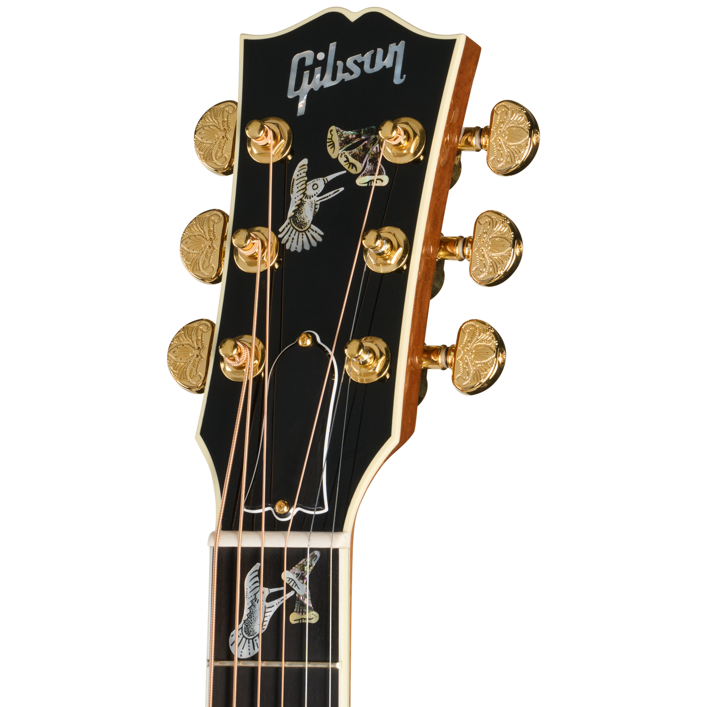 Gibson Custom Hummingbird Custom Koa, Antique Natural Acoustic Guitar Gibson Custom