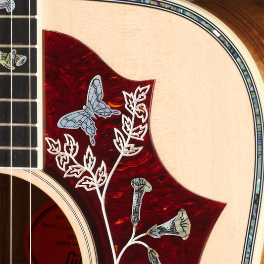 Gibson Custom Hummingbird Custom Koa, Antique Natural Acoustic Guitar Gibson Custom