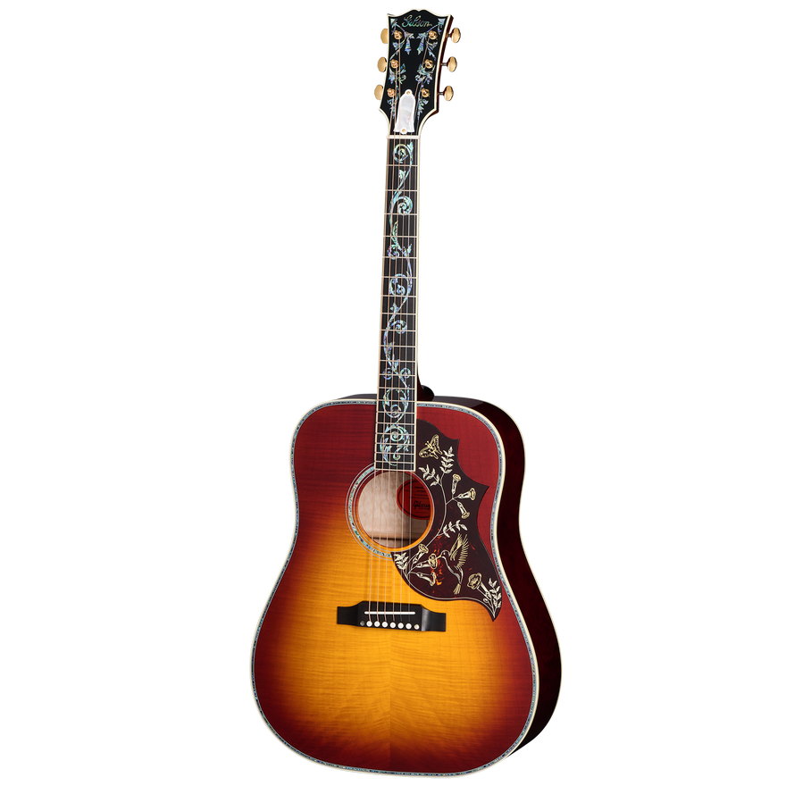 Gibson Custom Hummingbird Ultima, Autumnburst Acoustic Guitar Gibson Custom