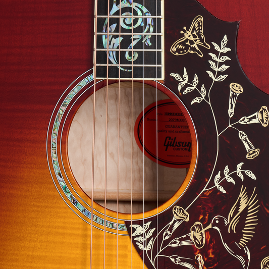 Gibson Custom Hummingbird Ultima, Autumnburst Acoustic Guitar Gibson Custom