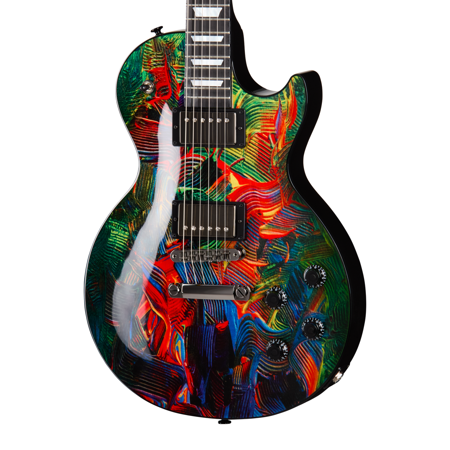 Gibson Serj Tankian “Foundations” Les Paul Modern, Custom Artwork Sublimation, Exclusive Electric Guitar Gibson