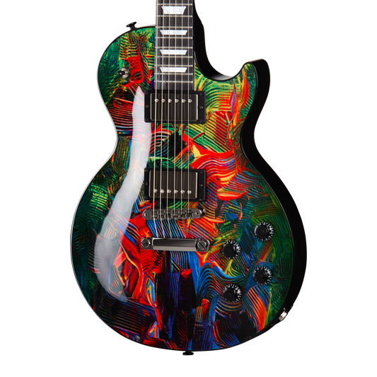 Gibson Serj Tankian “Foundations” Les Paul Modern, Custom Artwork Sublimation, Exclusive Electric Guitar Gibson