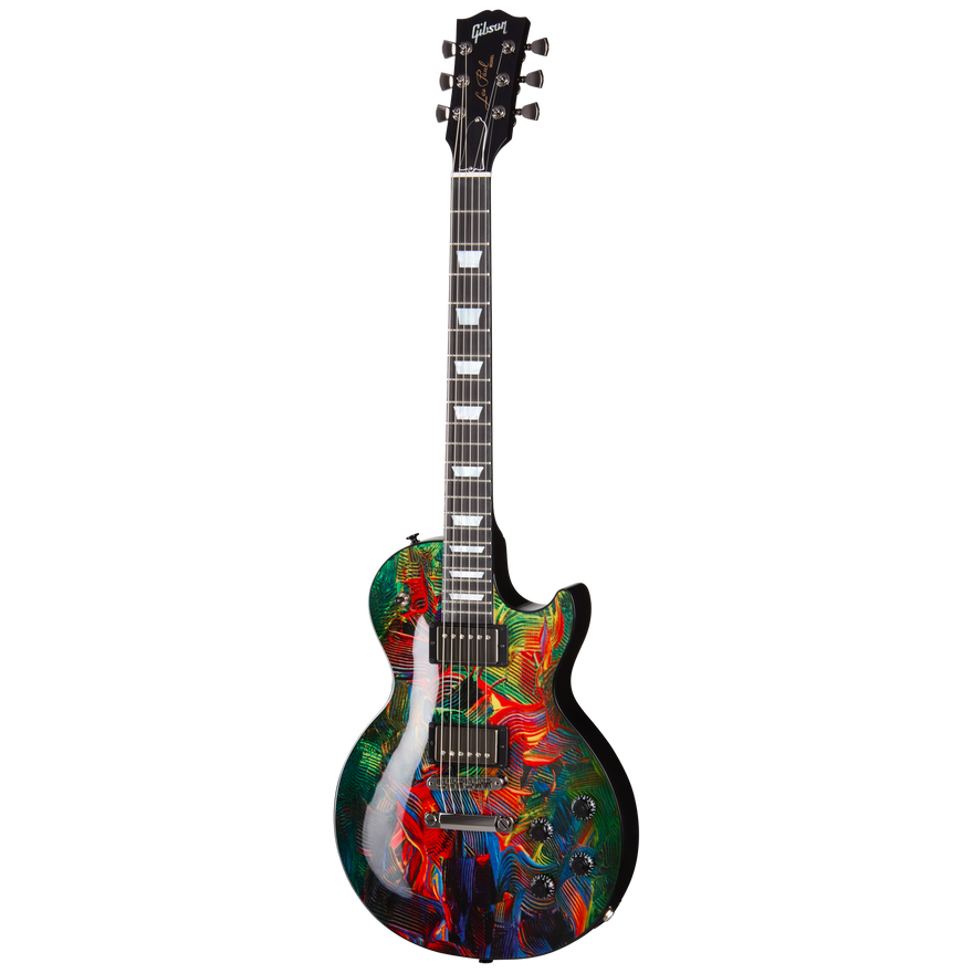 Gibson Serj Tankian “Foundations” Les Paul Modern, Custom Artwork Sublimation, Exclusive Electric Guitar Gibson