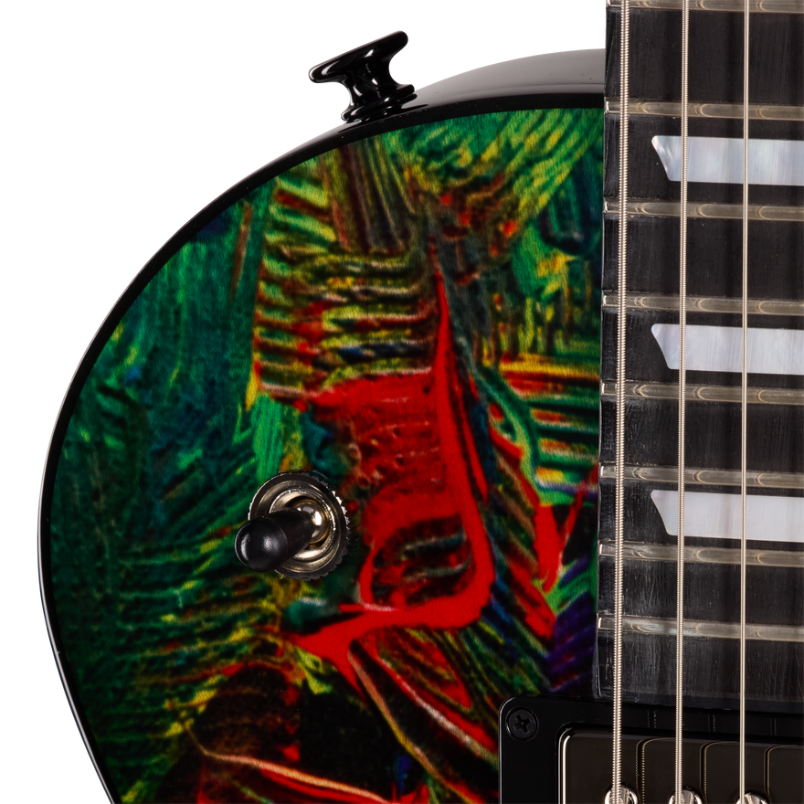 Gibson Serj Tankian “Foundations” Les Paul Modern, Custom Artwork Sublimation, Exclusive Electric Guitar Gibson