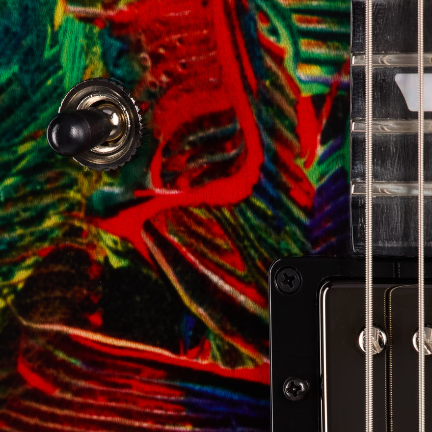 Gibson Serj Tankian “Foundations” Les Paul Modern, Custom Artwork Sublimation, Exclusive Electric Guitar Gibson