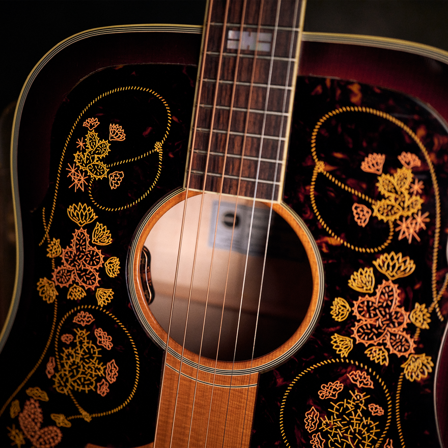 Epiphone USA Chris Stapleton Frontier, Frontier Burst Acoustic Guitar Epiphone