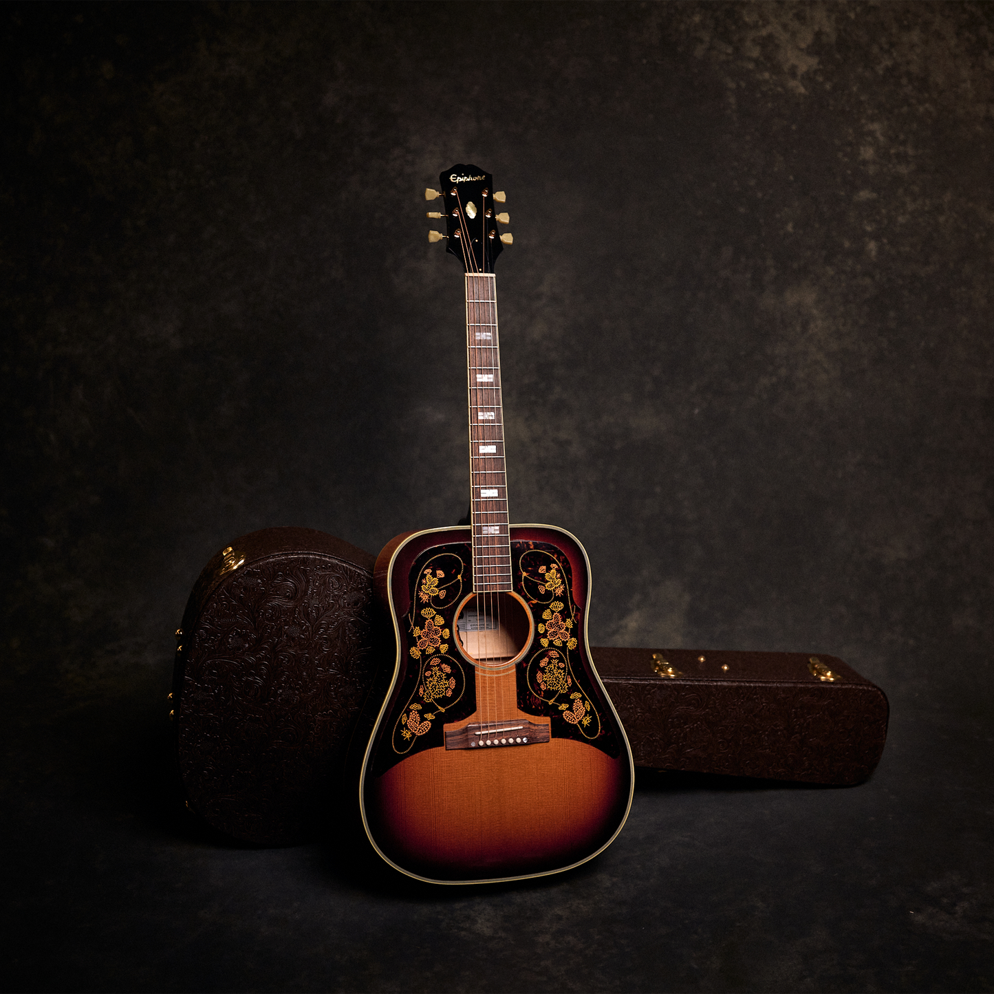 Epiphone USA Chris Stapleton Frontier, Frontier Burst Acoustic Guitar Epiphone