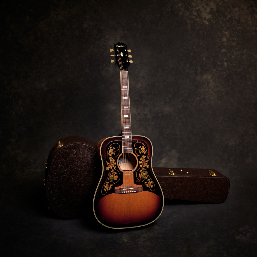 Epiphone USA Chris Stapleton Frontier, Frontier Burst Acoustic Guitar Epiphone
