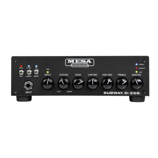 Mesa/Boogie Subway D-350 Compact Bass Amp (Metal Head), EU Head Mesa/Boogie