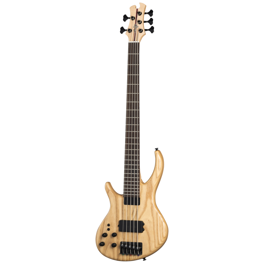 Tobias Growler V, Left-Handed, Satin Natural Electric Bass Tobias