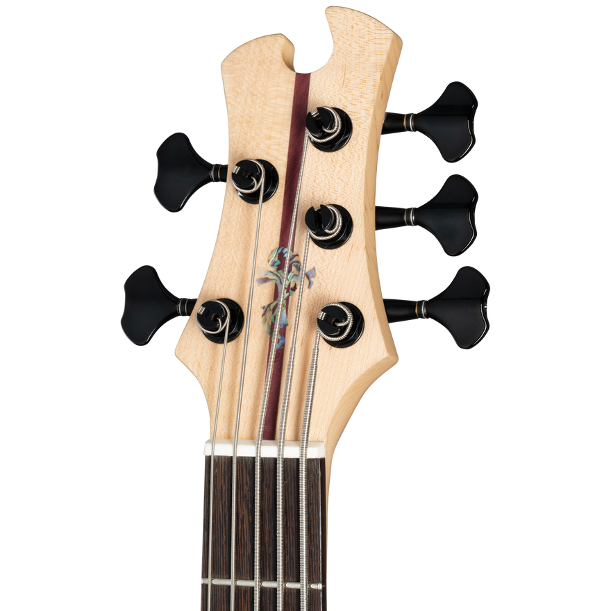 Tobias Growler V, Left-Handed, Satin Natural Electric Bass Tobias