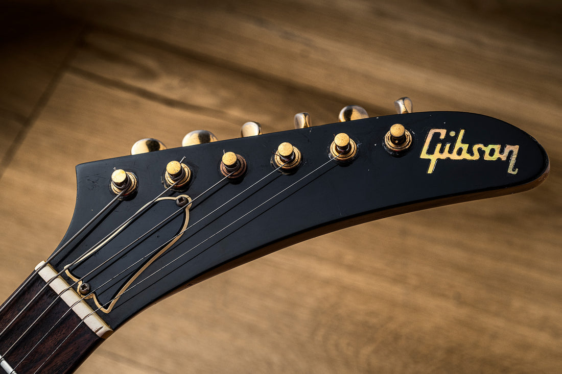 Edge Explorer headstock detail 