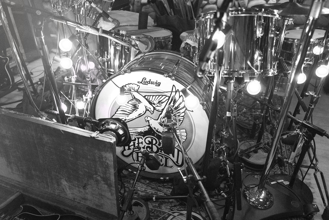 The Band Feel's drum set
