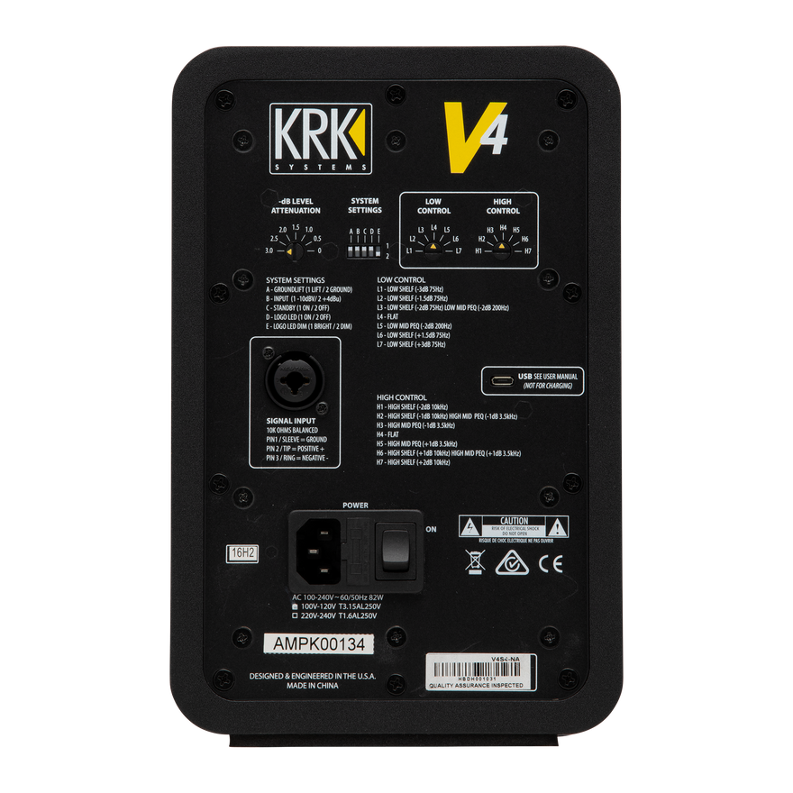 KRK V4 Series 4, UK Studio Monitors KRK