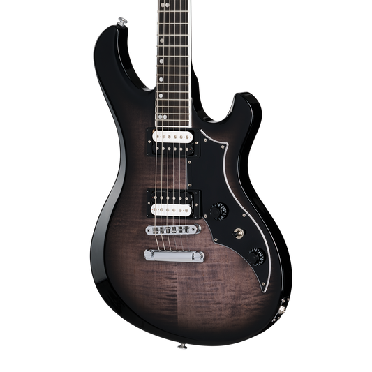 Gibson Victory Figured Top, Translucent Ebony Burst, Exclusive Electric Guitar Gibson