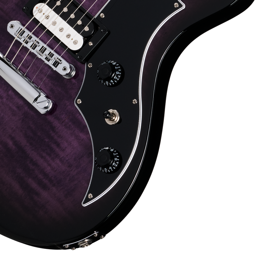 Gibson Victory Figured Top, Dark Purple Burst Electric Guitar Gibson