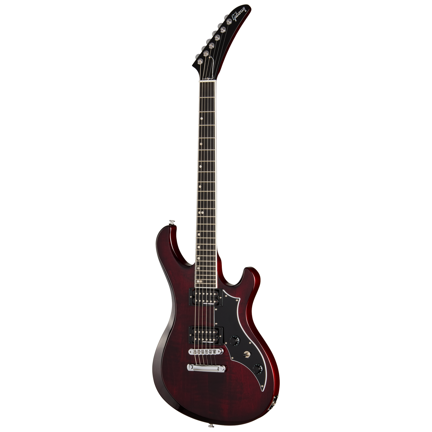 Gibson Victory Figured Top with Dirty Fingers, Wine Red Burst, Exclusive Electric Guitar Gibson