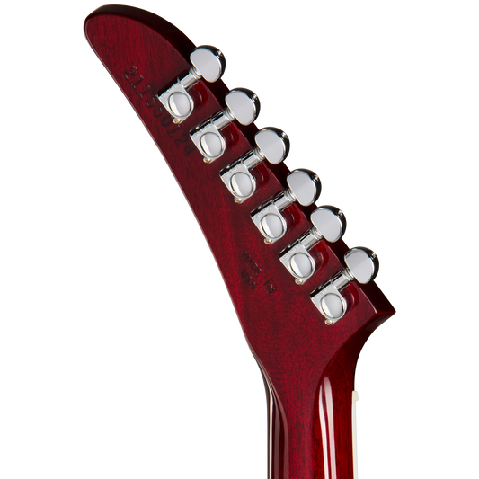 Gibson Victory Figured Top with Dirty Fingers, Wine Red Burst, Exclusive Electric Guitar Gibson