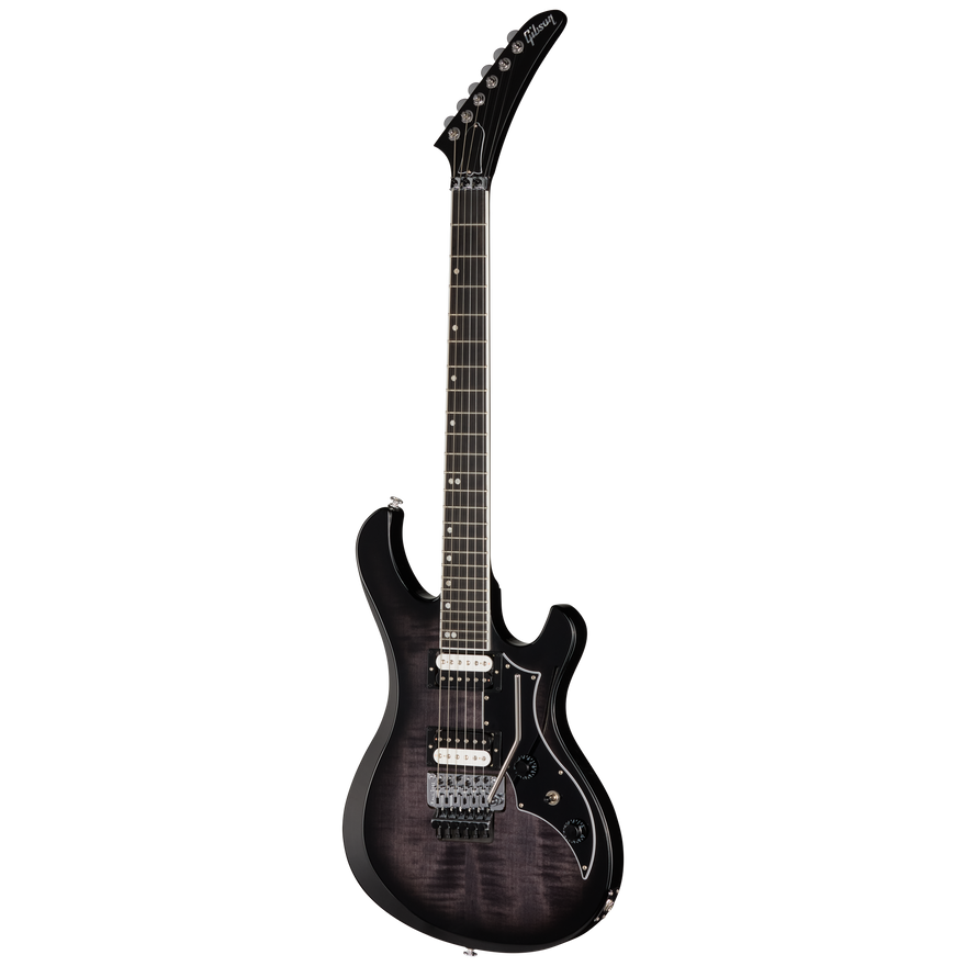 Gibson Victory Floyd Rose, Translucent Ebony Burst Electric Guitar Gibson