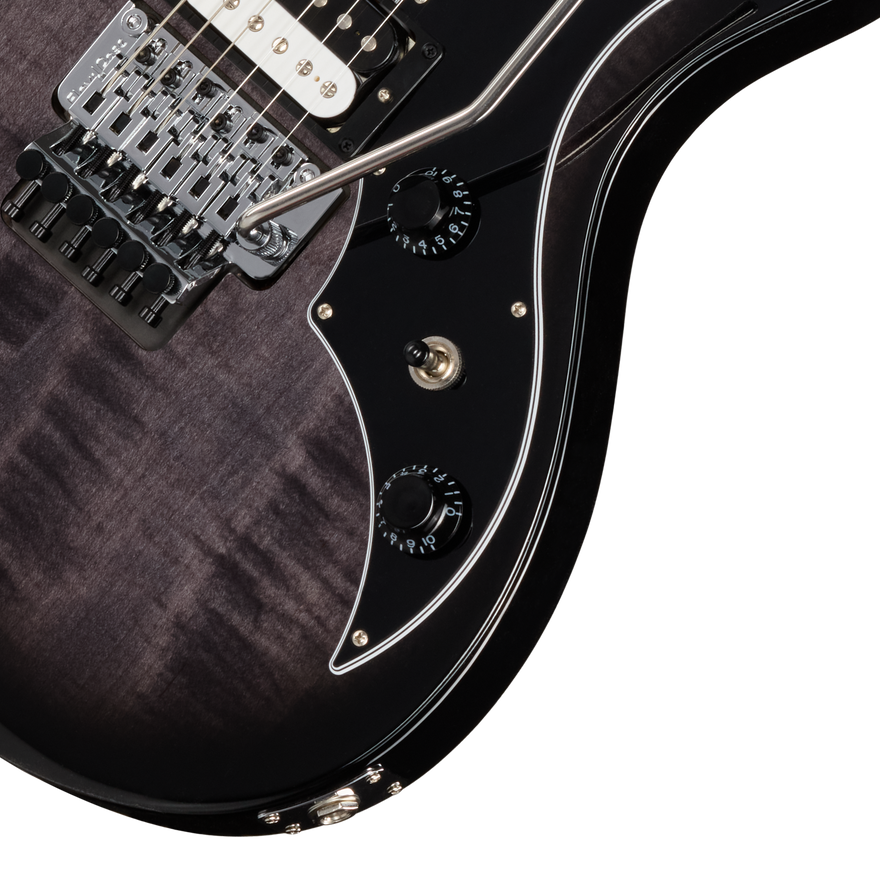 Gibson Victory Floyd Rose, Translucent Ebony Burst Electric Guitar Gibson