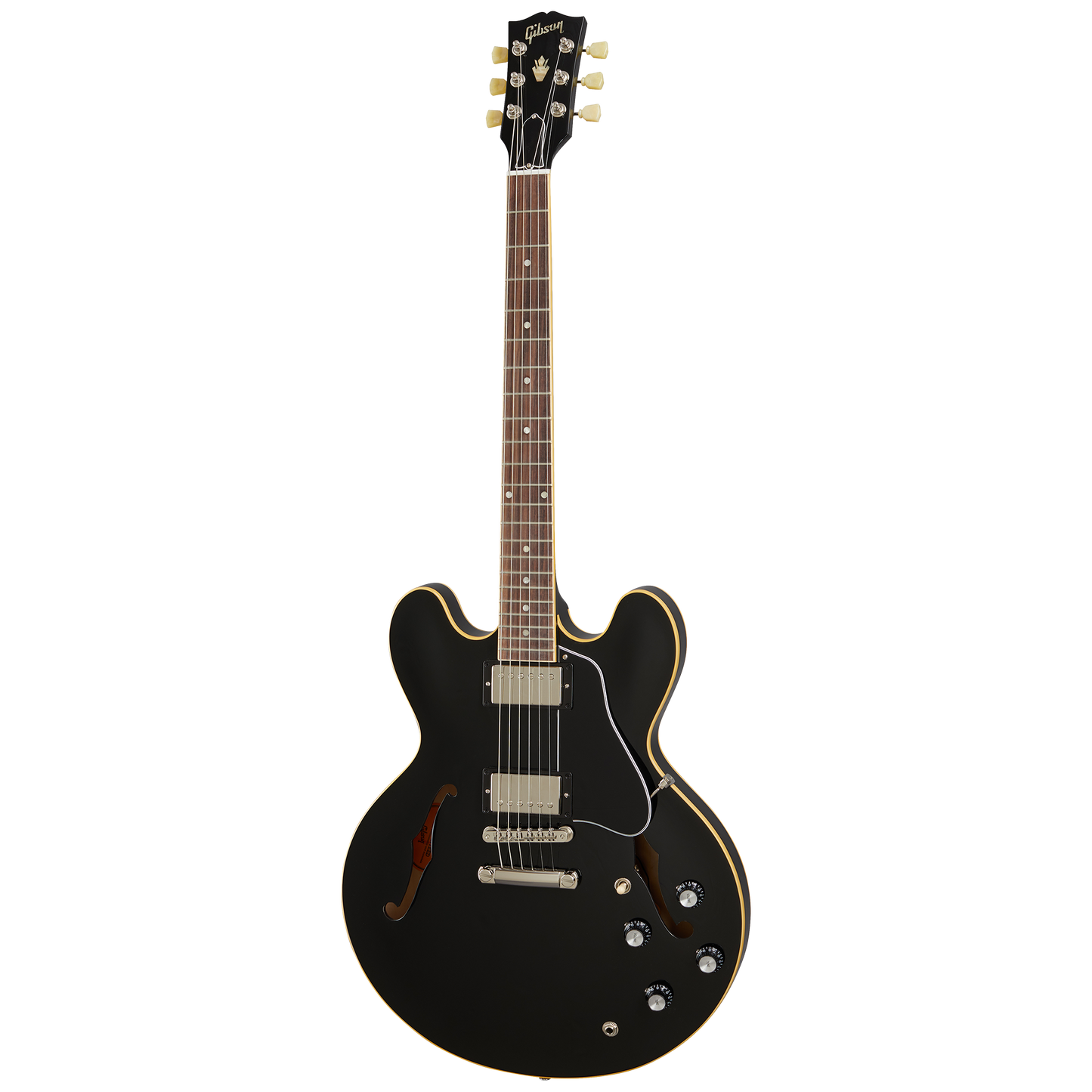 Gibson ES-335, Left-Handed, Vintage Ebony Electric Guitar Gibson