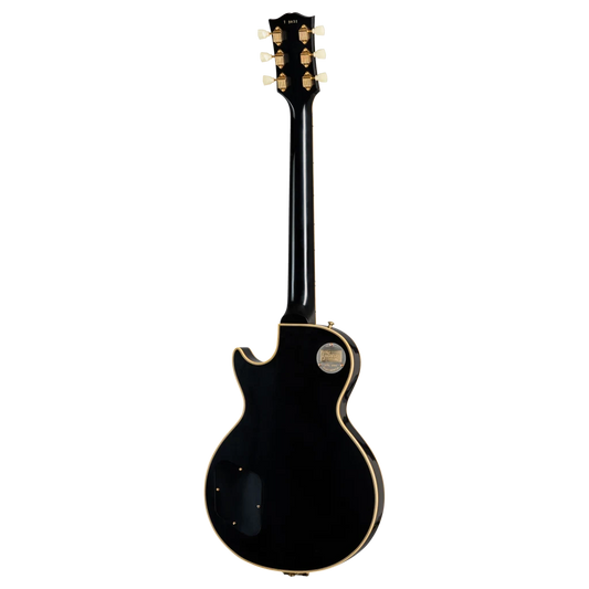 Gibson Custom 1957 Les Paul Custom Reissue 3-Pickup Bigsby VOS, Ebony Electric Guitar Gibson Custom