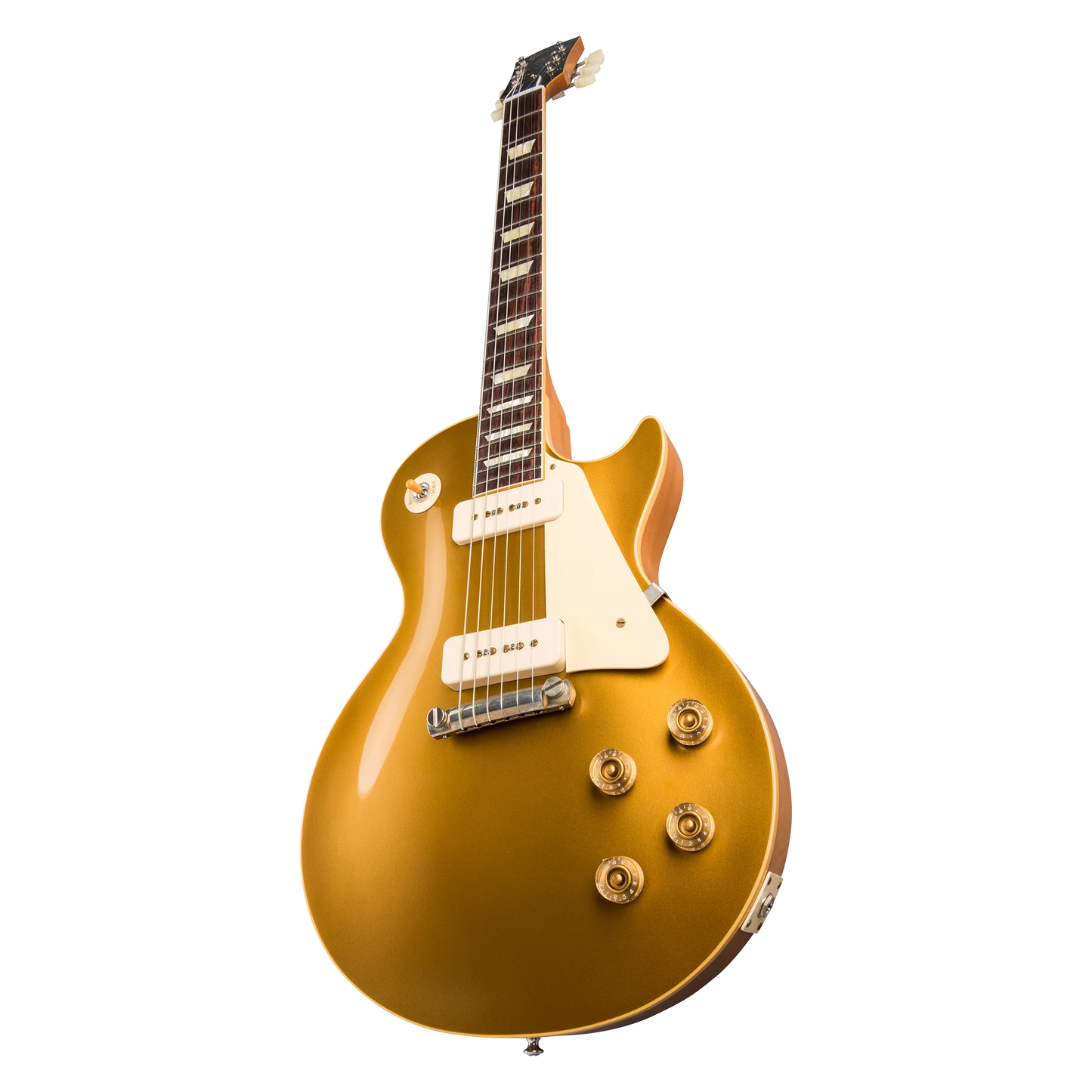 Gibson Custom 1954 Les Paul Goldtop Reissue VOS, Double Gold Electric Guitar Gibson Custom