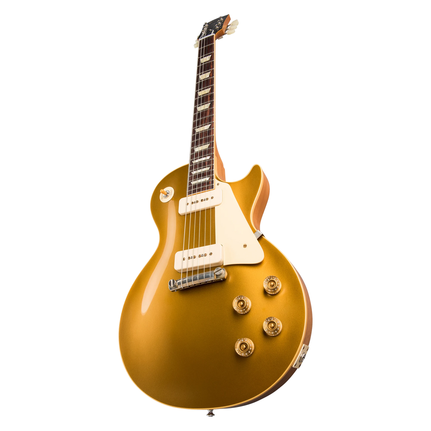 Gibson Custom 1954 Les Paul Goldtop Reissue VOS, Double Gold Electric Guitar Gibson Custom