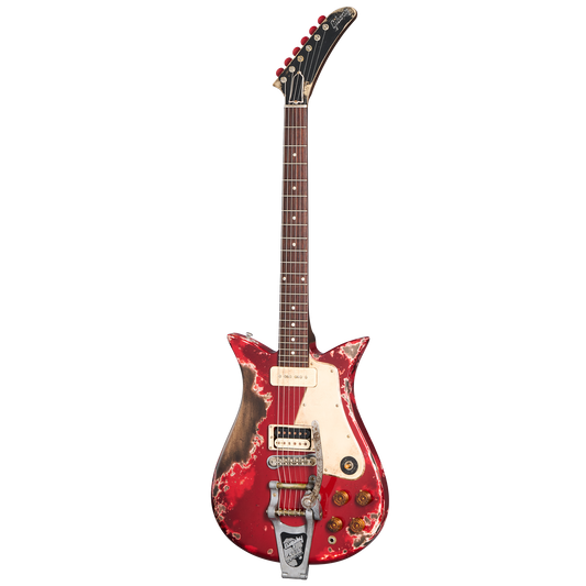 Gibson Custom Leo Scala Theodore Retroliner – Bleeding Red, Bleeding Red, Bleeding-Red Electric Guitar Gibson Custom