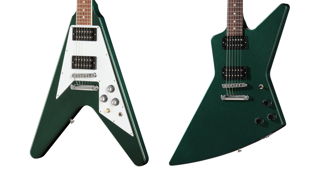 British Racing Green Flying V and Explorer