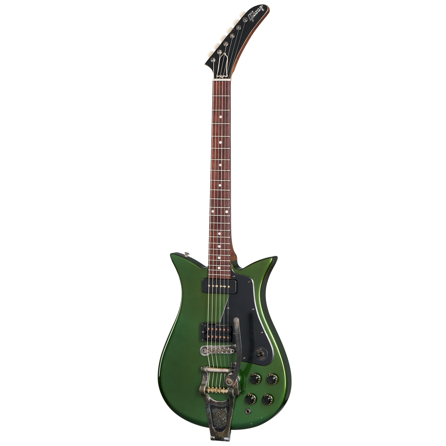 Gibson Custom Leo Scala Theodore Retroliner – British Racing Green, British Racing Green Electric Guitar Gibson Custom