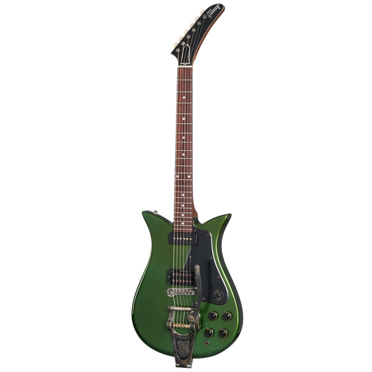 Gibson Custom Leo Scala Theodore Retroliner – British Racing Green, British Racing Green Electric Guitar Gibson Custom
